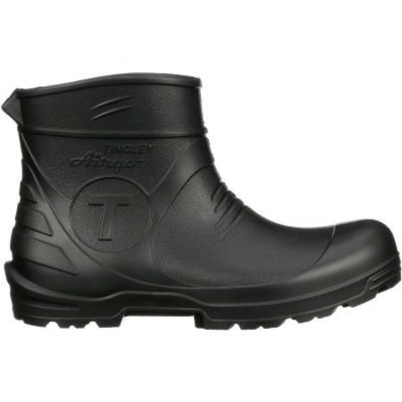 TINGLEY RUBBER Tingley Airgo Ultra Lightweight Boot, Plain Toe, Cleated Outsole, 8inH, Black, Size 6 21121.06
